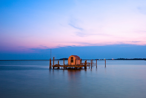 Crab Shack at Twilight