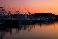 Fishing boats at Indian River Inlet Marina, Delaware