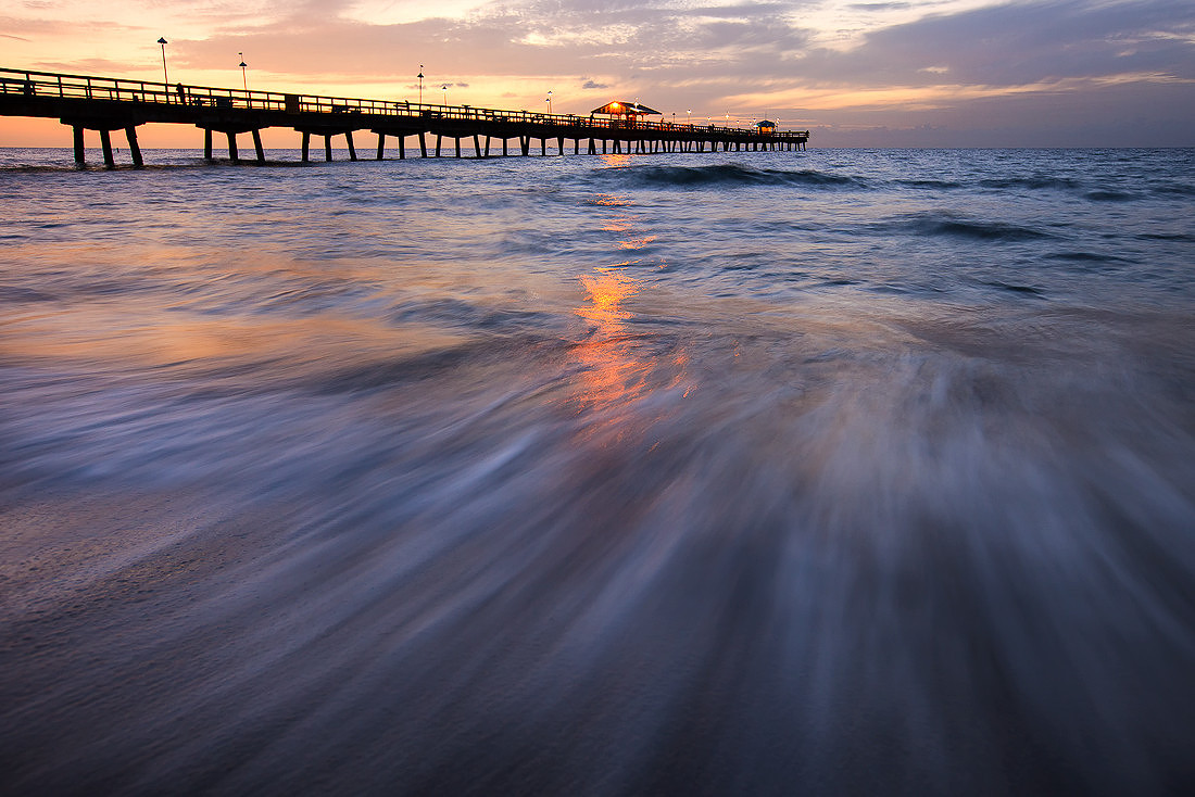Fort Lauderdale Pier at Sunrise